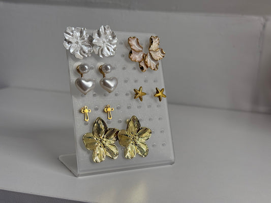 Boucles d’oreilles Nature & Florales